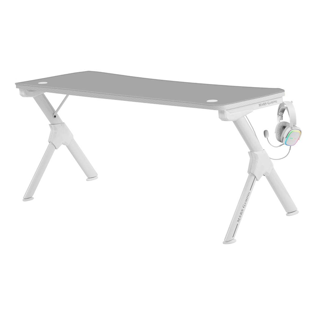 Secretária Gaming Mars Gaming MGDXL Branca