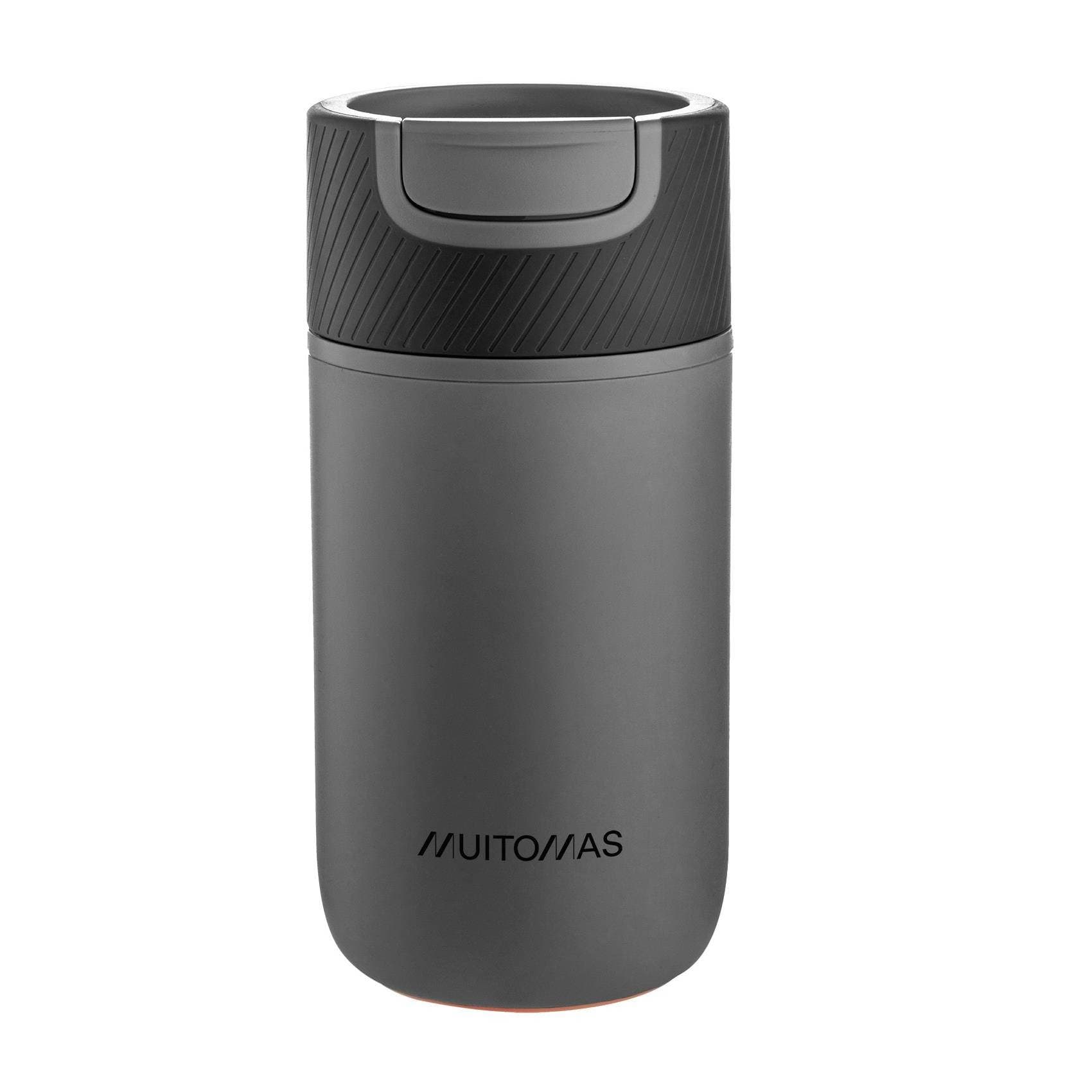 Copo de Transporte com Ventosa Muitomas 350ML Preto