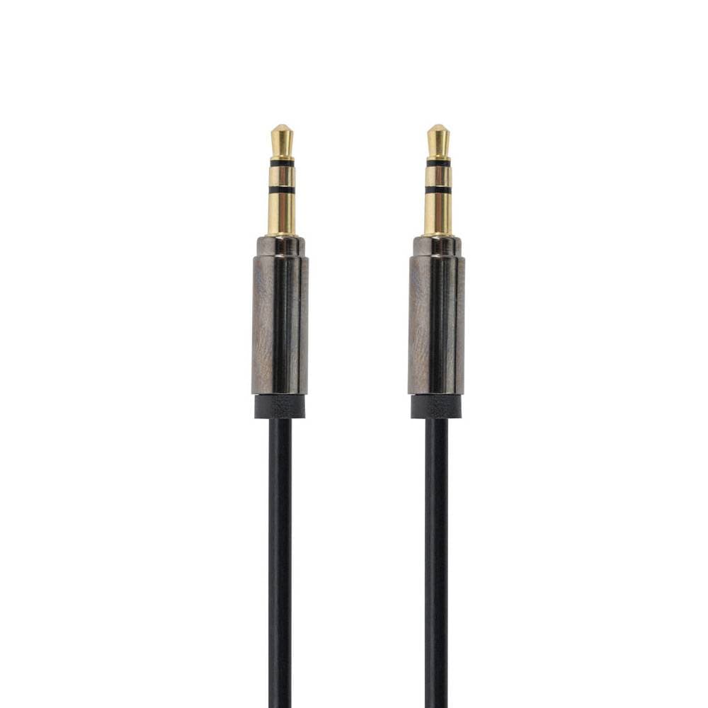 Cabo Extensão de Áudio Gembird CCAP-444-1M Jack 3.5mm Macho/Macho 1m Preto