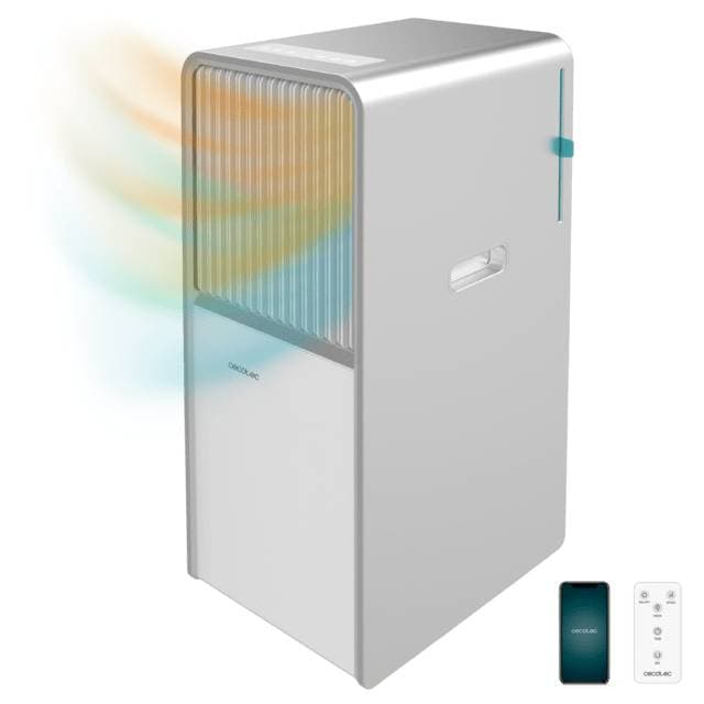 Ar Condicionado Portátil Cecotec ForceClima 12850 Style Heating Connected Wi-Fi 12000BTU A Branco