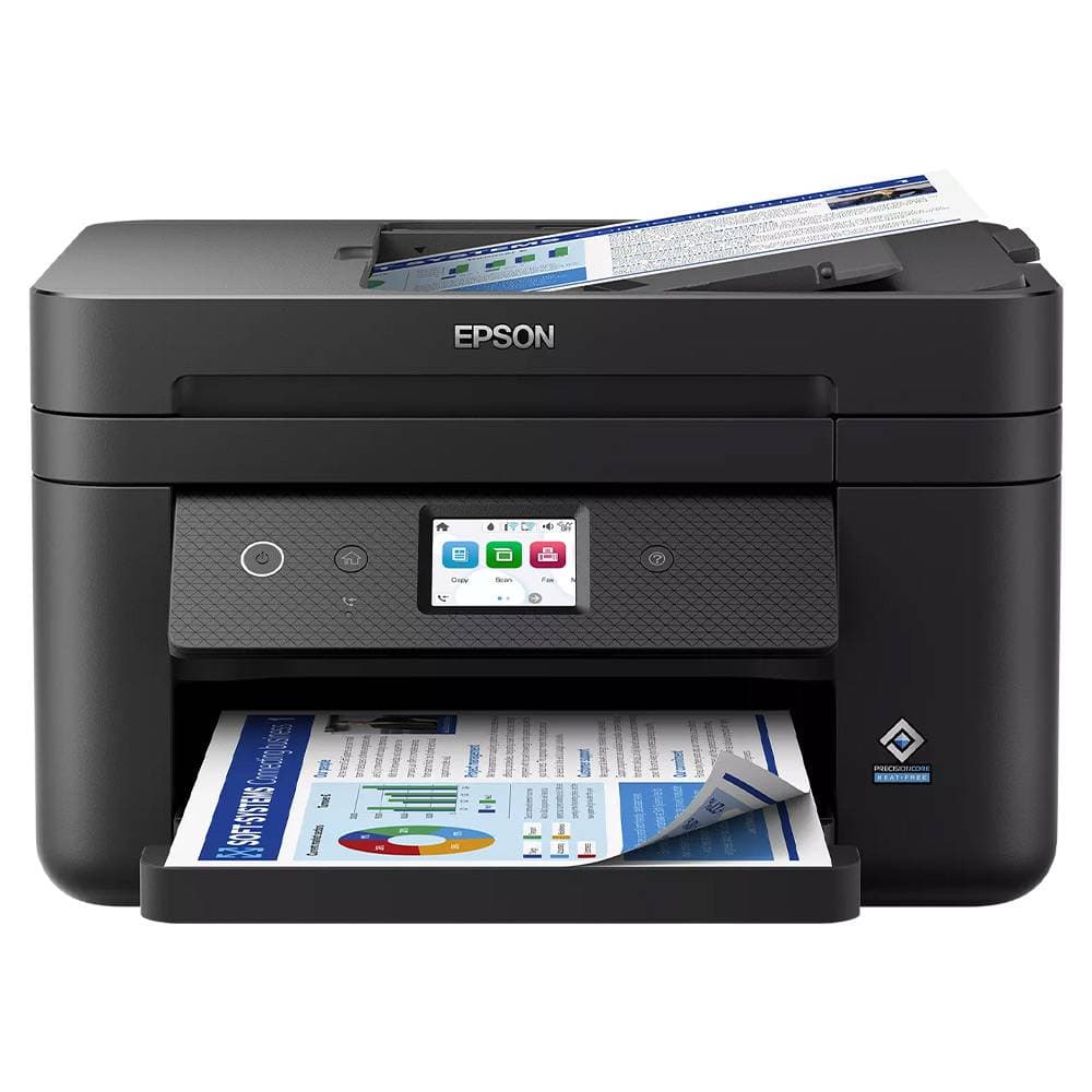 Impressora Jato de Tinta Epson WorkForce WF-2960DWF (Impressão, Cópia, Digitalização, Fax), Duplex Auto, Wireless