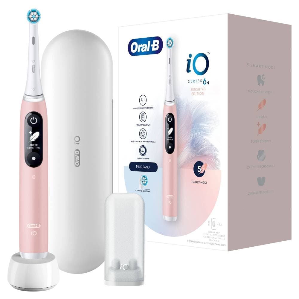 Escova de Dentes Elétrica Oral-B iO 6 Series Rosa