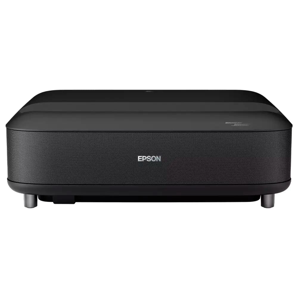 Projetor Laser Epson Lifestudio Grand EH-LS670B Preto Metalizado, 4K UHD, 60"-120", 3600 Lumens, Sound by Bose, Google TV