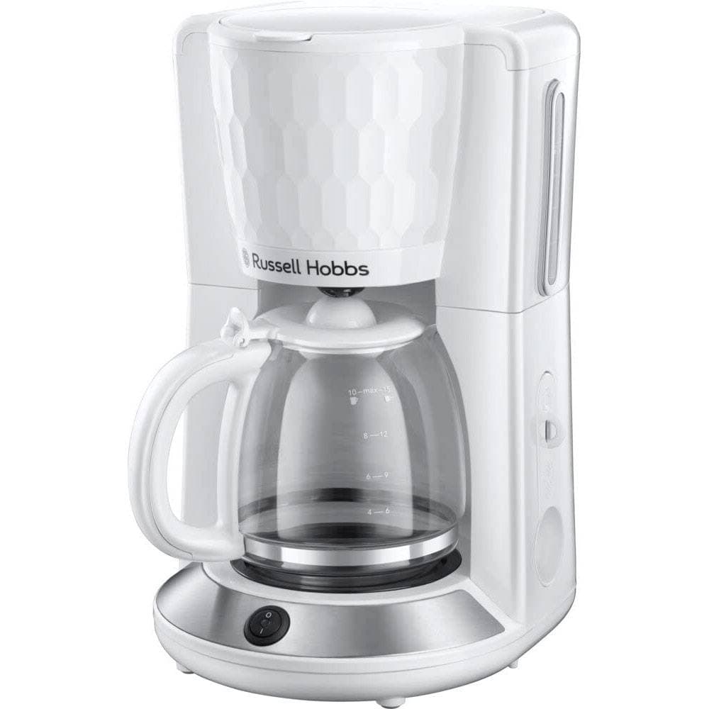 Máquina de Café Russell Hobbs Honeycomb White 1.25 Litros Branca
