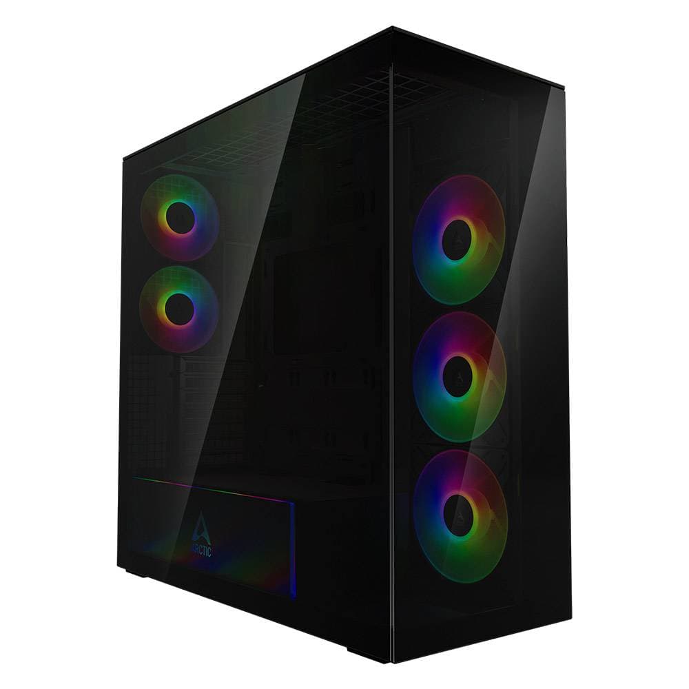 Caixa Extended-ATX Arctic Xtender Premium Tempered Glass ARGB Black