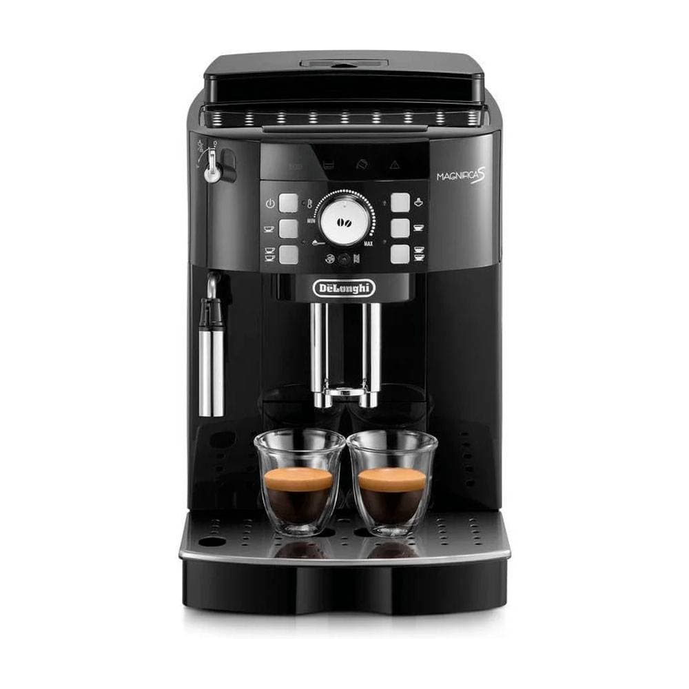 Máquina de Café Automática DeLonghi Magnifica S ECAM21.117.B 1450W 15 Bar Preta