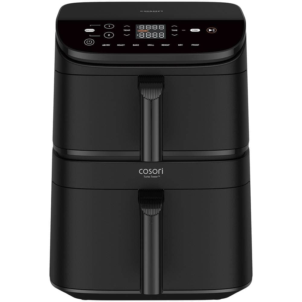 Fritadeira Air Fryer (Sem Óleo) COSORI Turbo Tower 10.8L 2630W Preta