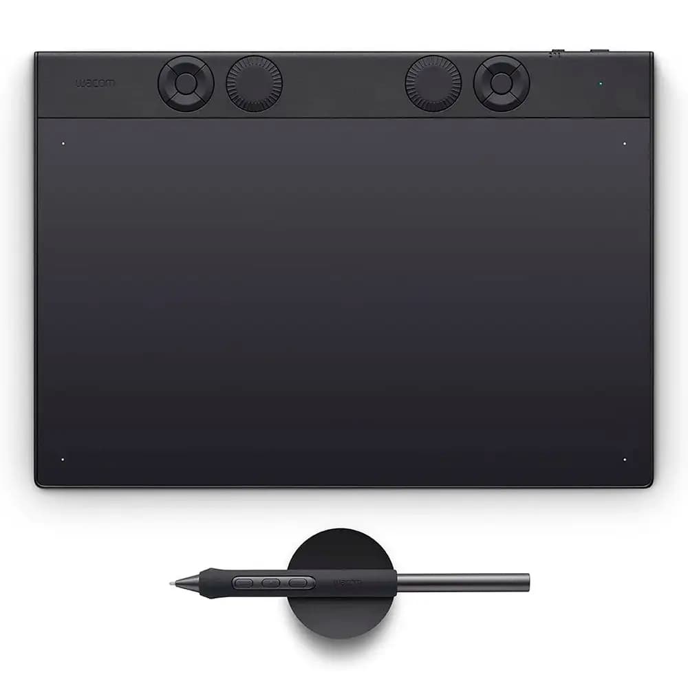 Mesa Digitalizadora Wacom Intuos Pro Medium Bluetooth Preta + Pen