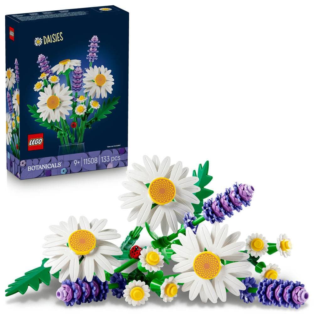 LEGO Botanicals: Margaridas | Idades 9+ | 133 Peças | Item 11508