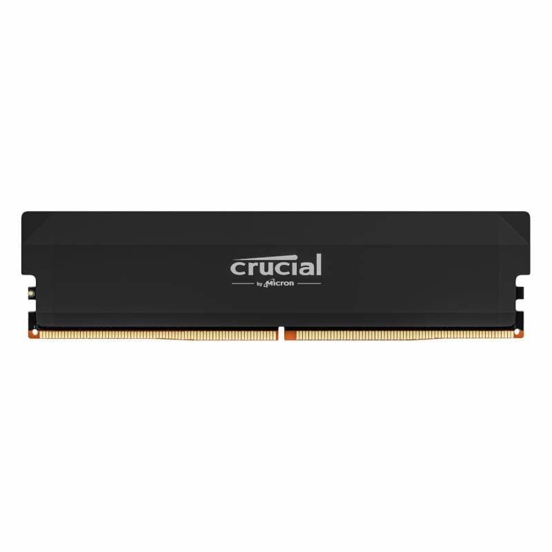 Memória RAM UDIMM Crucial Pro Overclocking 32GB (1x32GB) DDR5-6000MHz (AMD Expo/Intel XMP) CL40 1.35V Preta