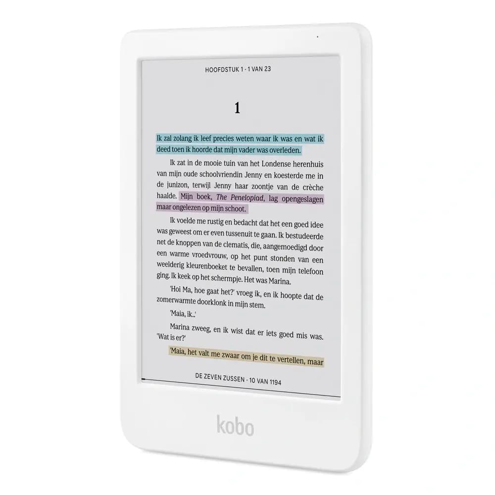 eReader Kobo Clara 6" Colour 16GB Wi-Fi Branco
