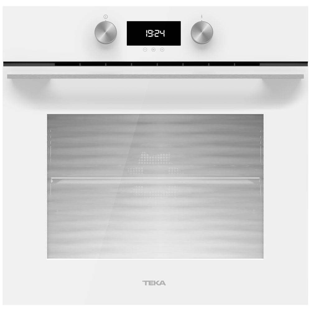 Forno Elétrico de Encastre Teka HLB 8400 Hydroclean 70 Litros A+ Vidro Branco