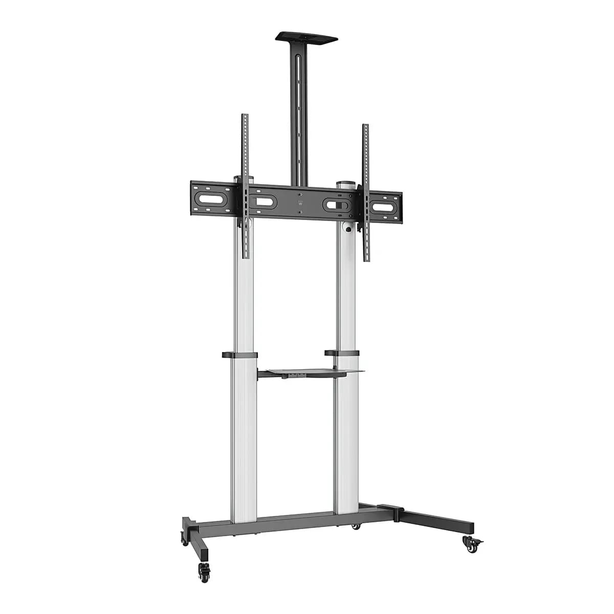 Suporte Móvel de Chão Ewent EW1592 60" - 100" Alumínio Cinza/Preto