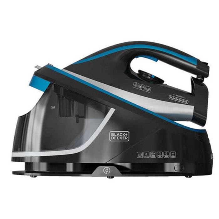 Ferro com Caldeira Black & Decker BXSS2401E 2400W 5 Bares Preto