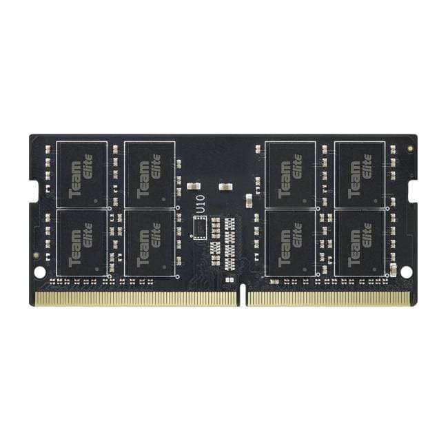 Memória RAM SO-DIMM TEAMGROUP Elite 8GB (1x8GB) DDR4-3200MHz CL22 (22-22-22-52) 1.20V Preta