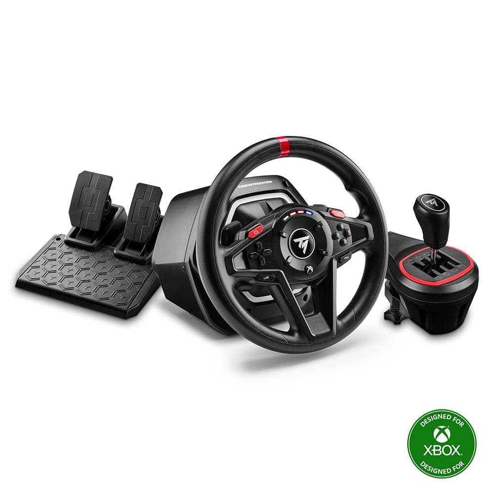 Volante Thrustmaster T128 Shifter Pack + Shifter + Pedais PC/Xbox