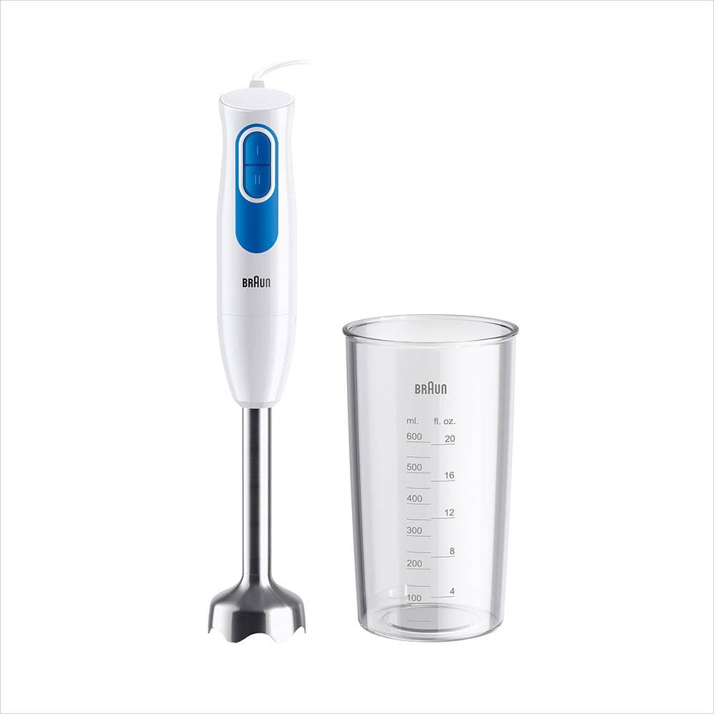 Varinha Mágica Braun MQ20.001M WH MultiQuick 2 Hand Blender 600W Branca