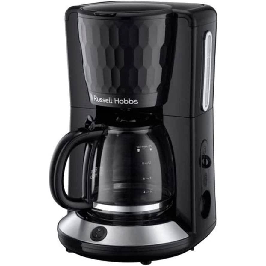 Máquina de Café Russell Hobbs Honeycomb Coffee Maker 1.25 Litros Preta