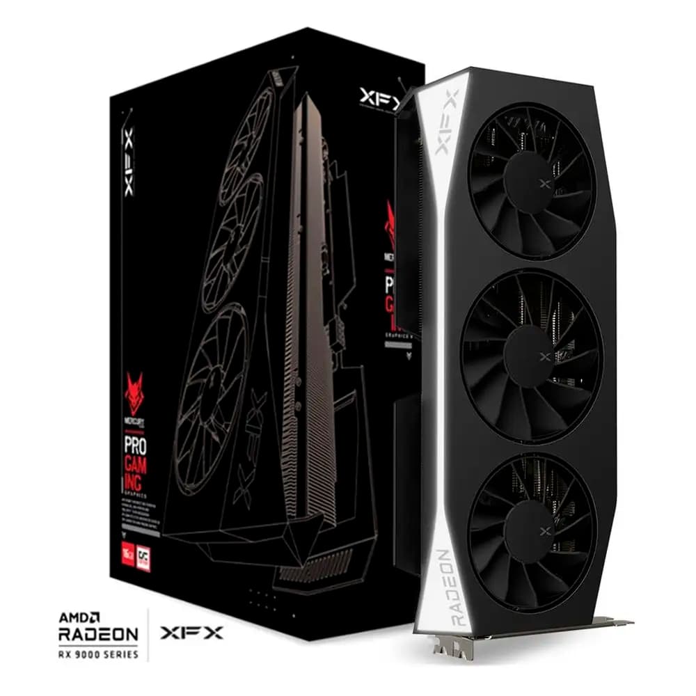 Placa Gráfica XFX AMD Radeon RX 9060 XT "RDNA 4" Mercury OC Gaming 16GB GDDR6