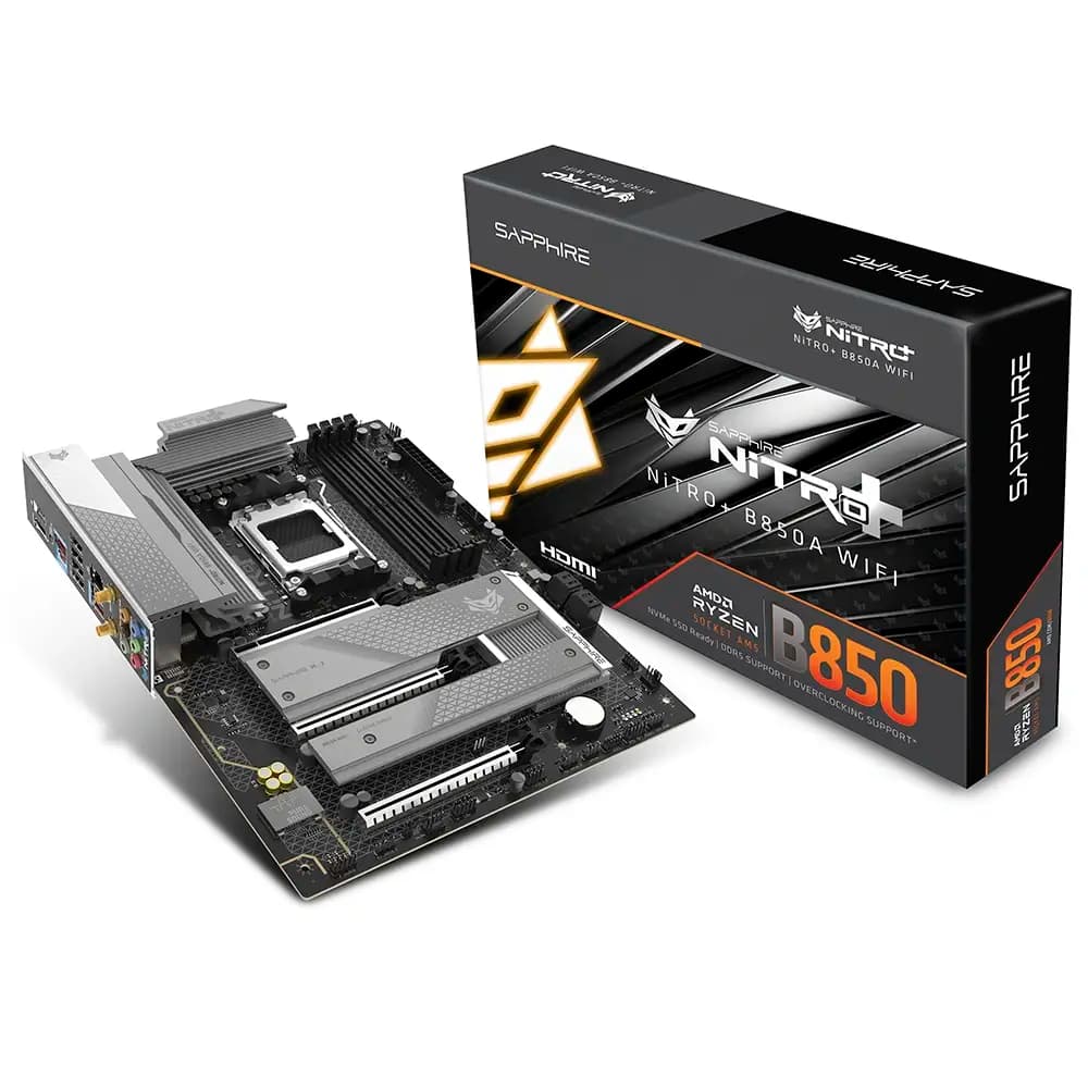 Motherboard ATX Sapphire Nitro+ B850A WiFi 7 SktAM5