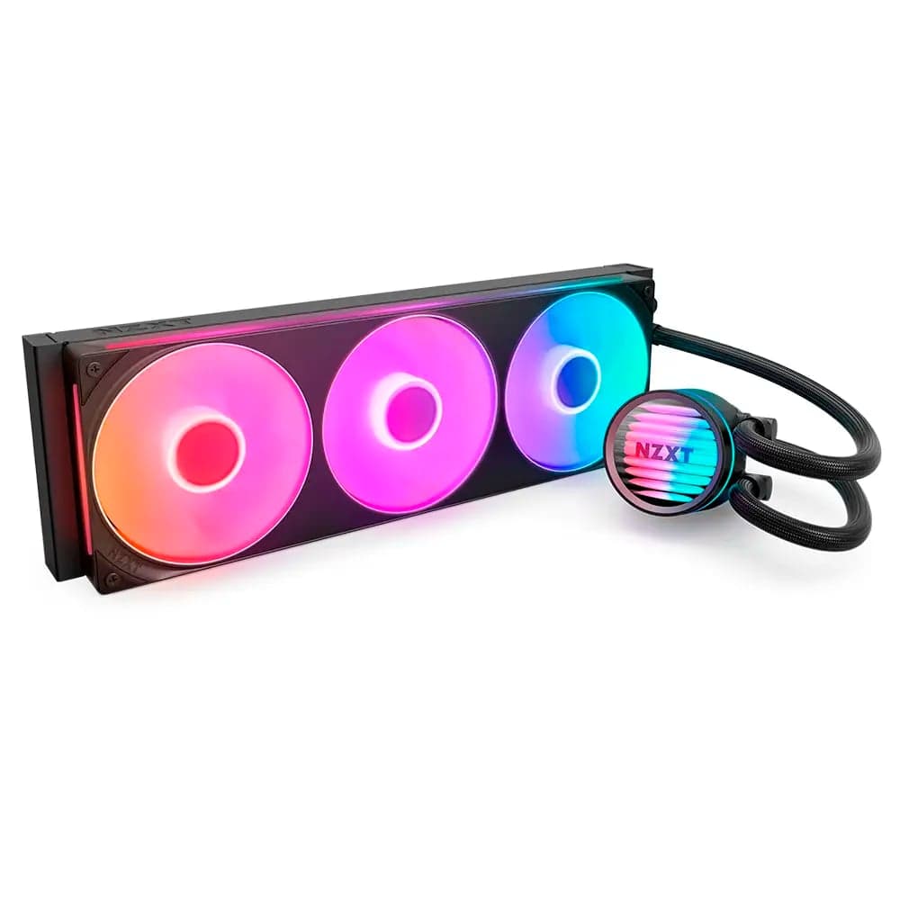 Water Cooler CPU NZXT Kraken Core 360 RGB (2025) 360mm All-In-One Preto