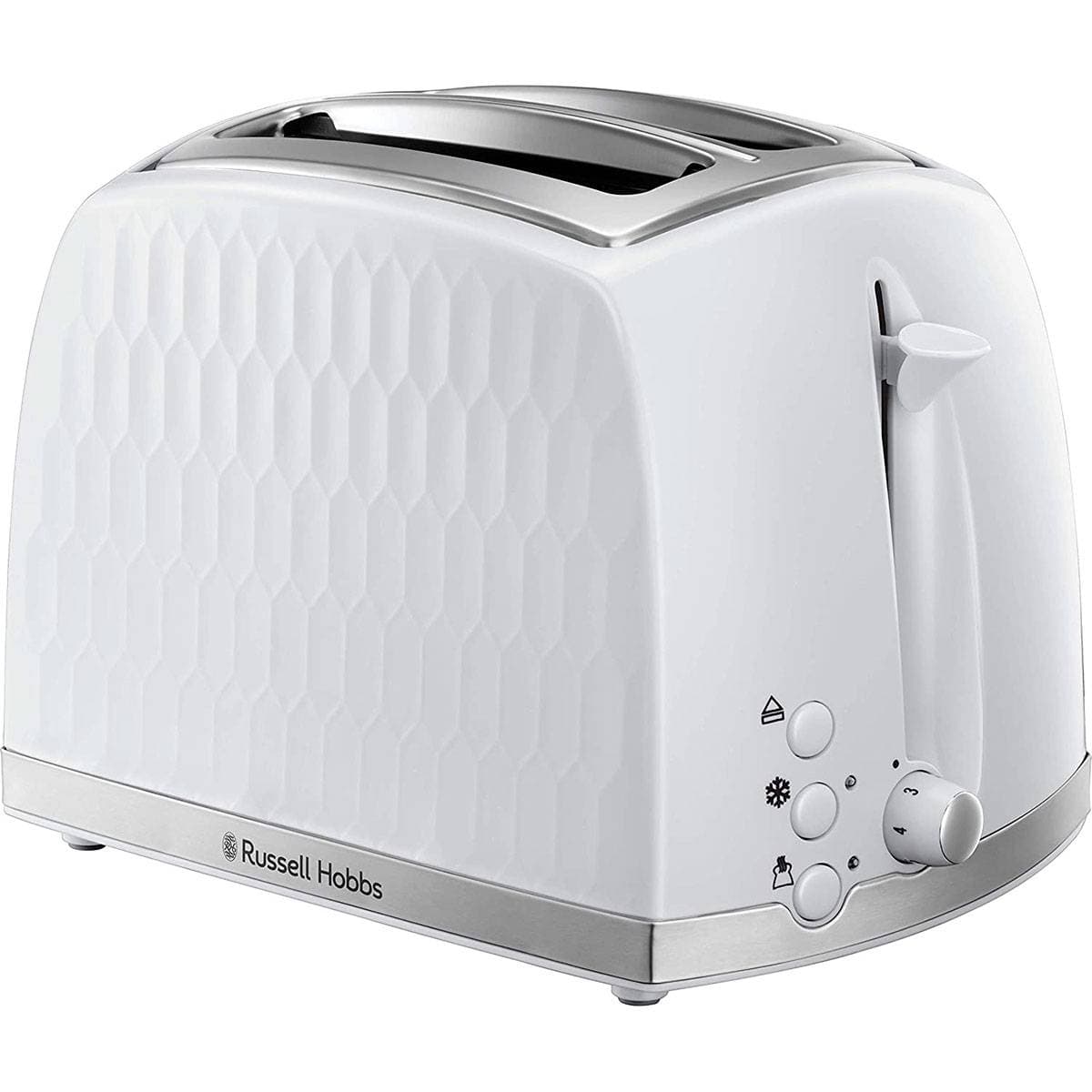 Torradeira Russell Hobbs Honeycomb White 2 Fatias 850W Branco