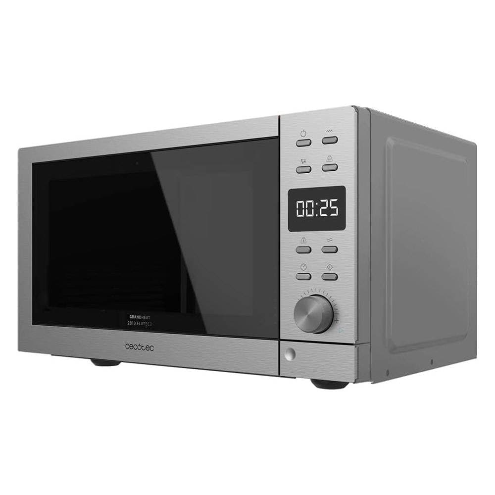 Micro-ondas com Grill Cecotec GrandHeat 2010 Flatbed 900W 20 Litros (sem Prato) Cinza