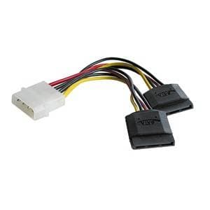 Cabo Alimentação Gembird Molex p/2*SATA 15cm