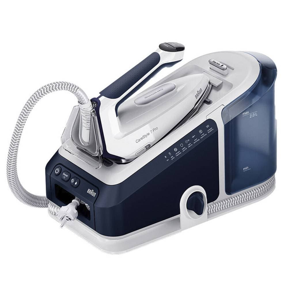 Ferro com Caldeira Braun CareStyle 7 Pro IS7282 2700W 2L 8 Bar Azul