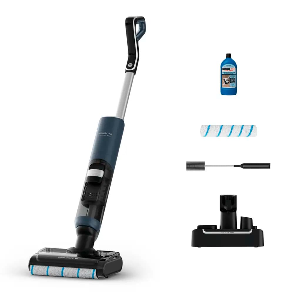 Aspirador Vertical Rowenta X-Clean 5 Pro 20000Pa 200W Azul/Preto