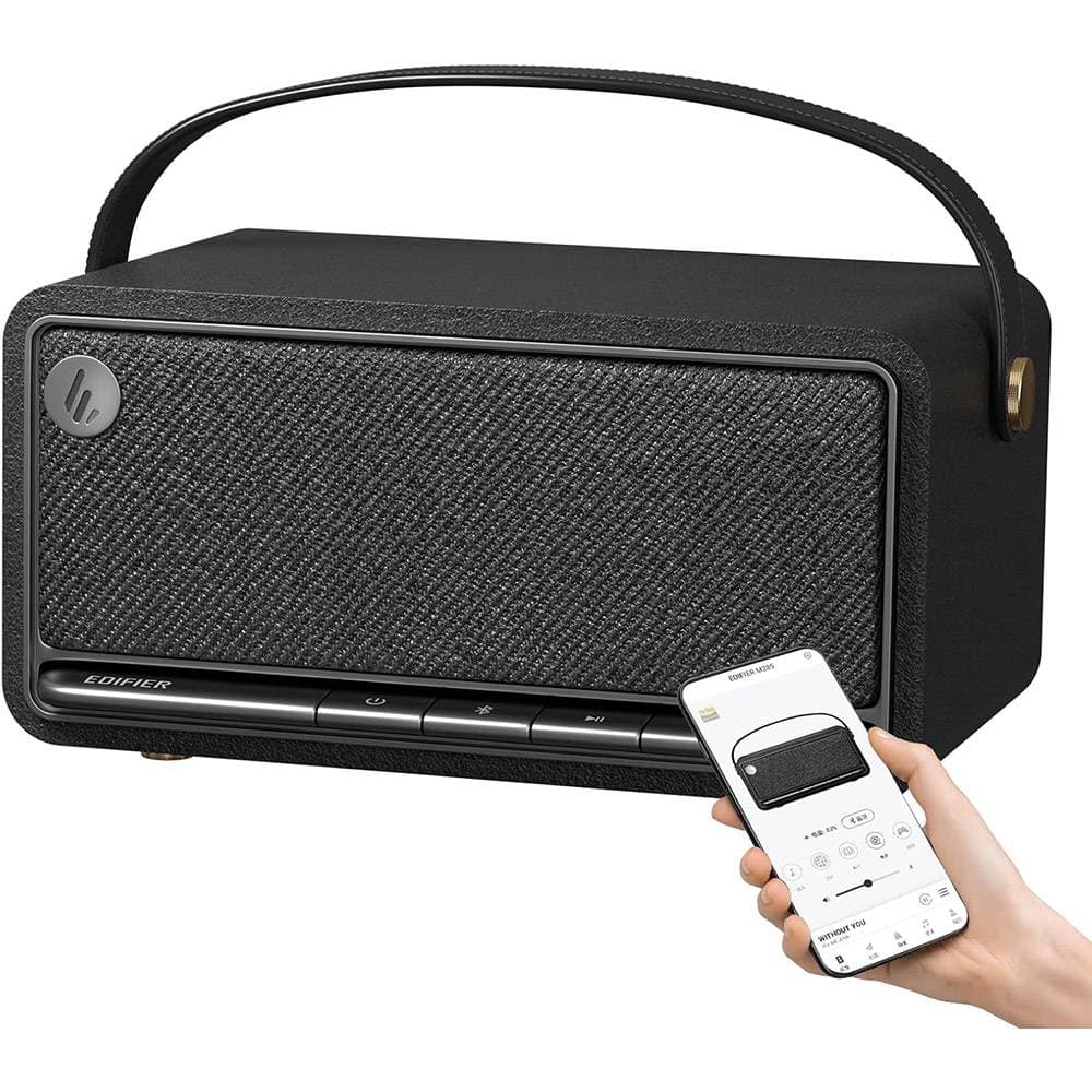 Coluna Portátil Edifier MP330 Bluetooth 40W RMS Retro Black