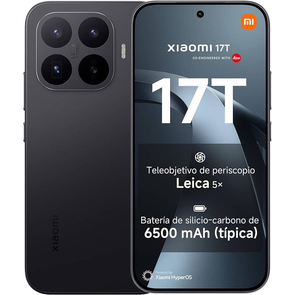 Smartphone Xiaomi 17T 6.59" 12GB/256GB Dual SIM Black