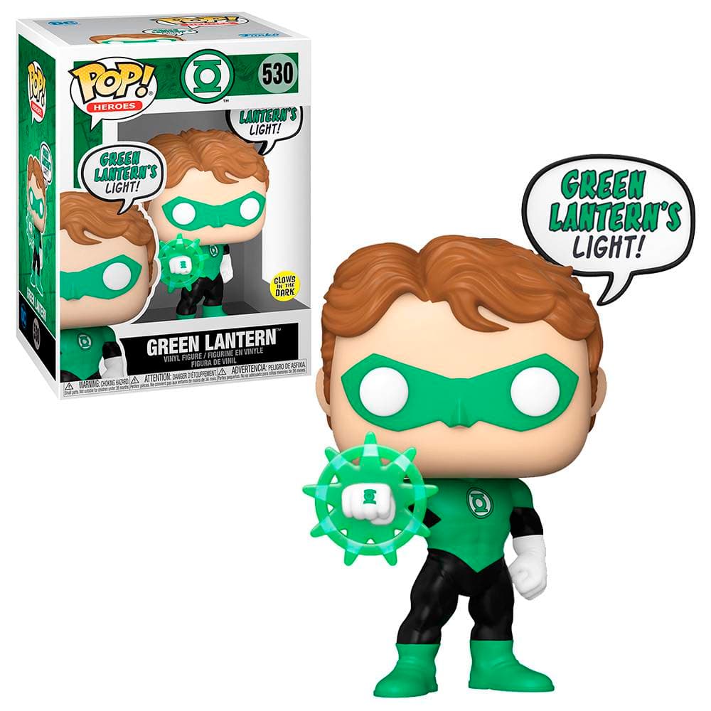 Figura Funko Pop! Heroes Vinyl: DC - Green Lantern (Glow Edition) | #530