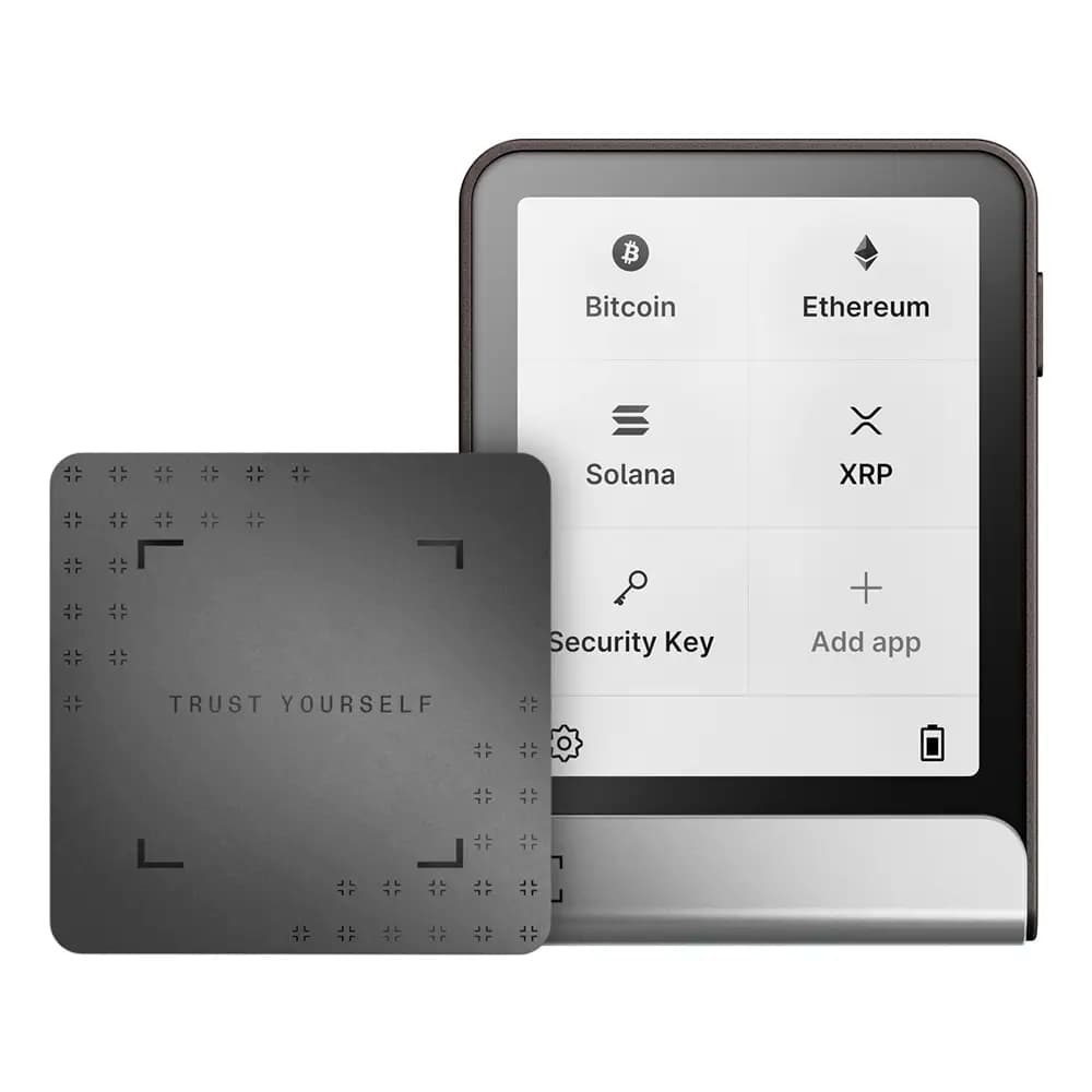 Carteira Ledger Flex Crypto Hardware Wallet + Recovery Key Graphite