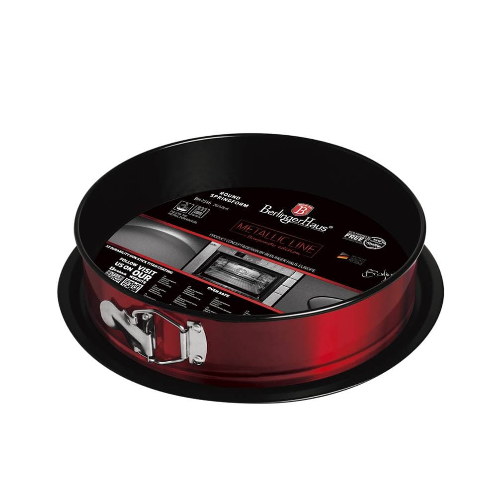 Forma Redonda Berlinger Haus BH/1546 Coleção Burgundy 26cm x 6.8cm