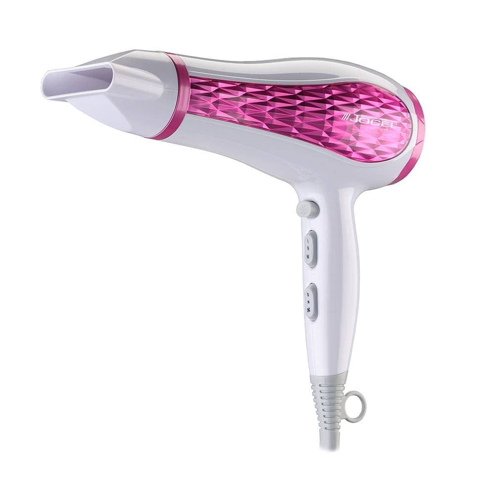 Secador de Cabelo Jocel JSC017024 2200W Branco/Rosa