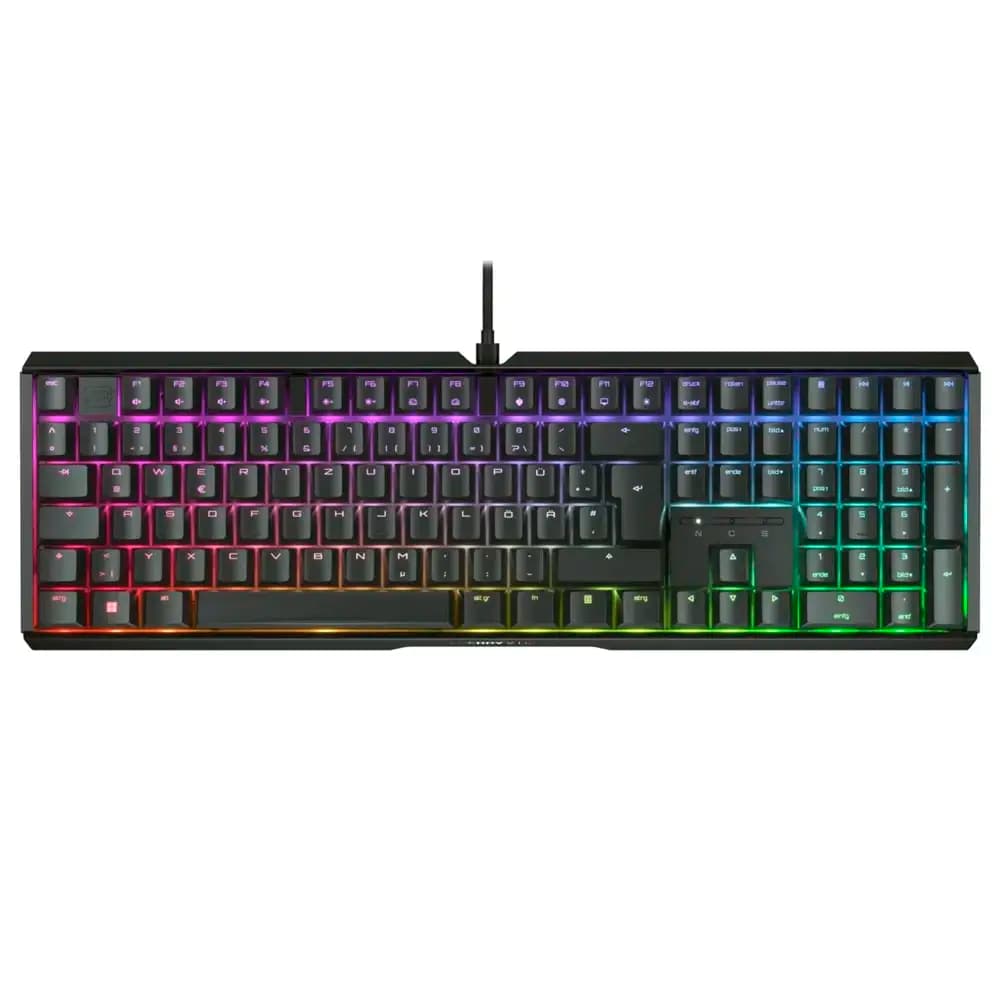 Teclado Mecânico CHERRY XTRFY MX 3.1 RGB Gaming Corded PT Preto CHERRY MX2A Red Switch
