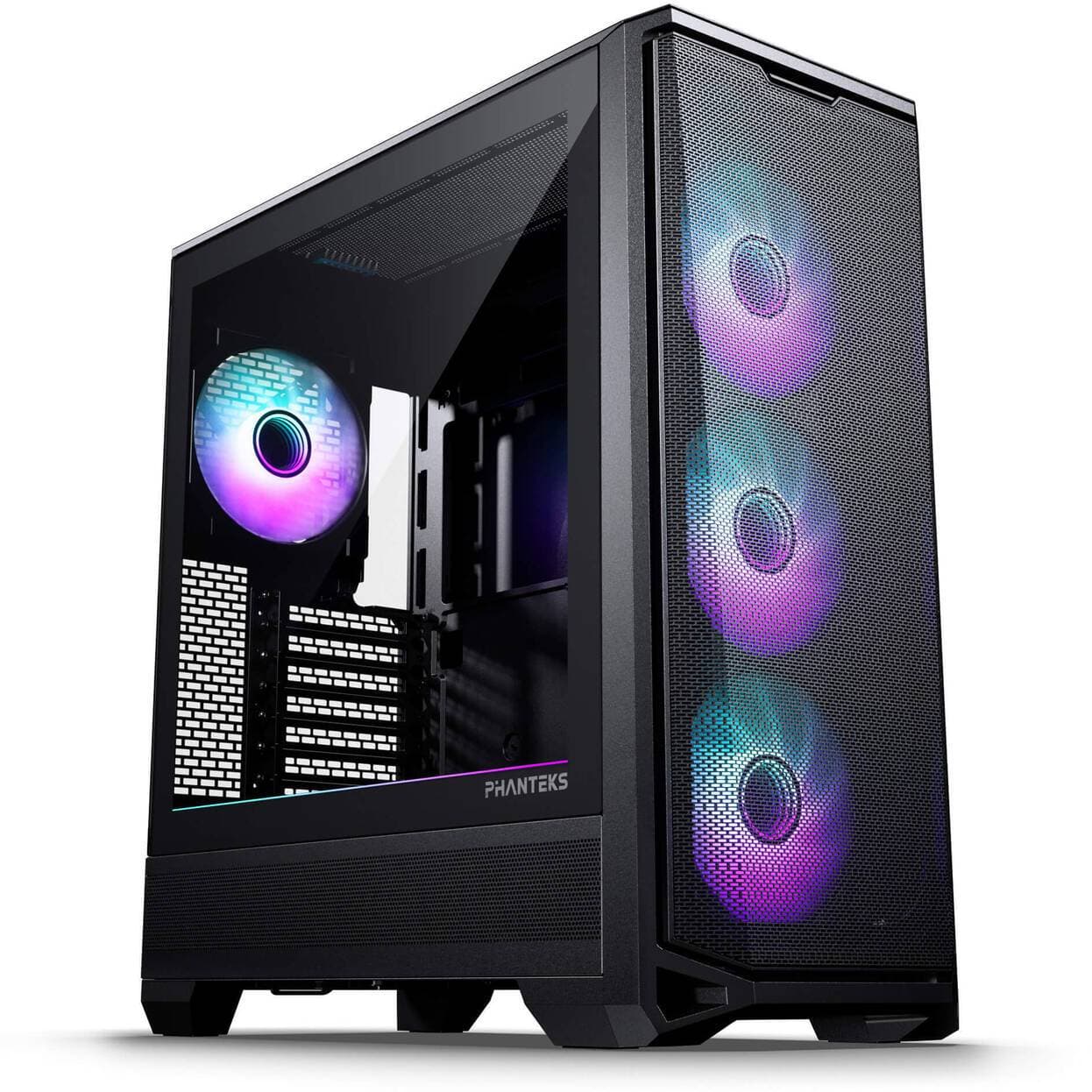 Caixa Extended-ATX Phanteks Ecplise G400A Spacious D-RGB Tempered Glass Preta