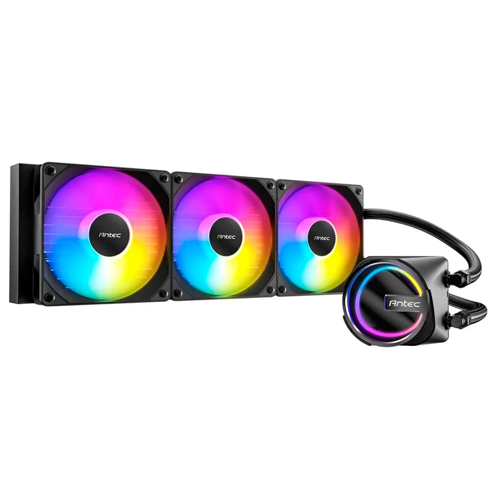 Water Cooler CPU Antec Skeleton 360 ARGB 360mm All-In-One Preto