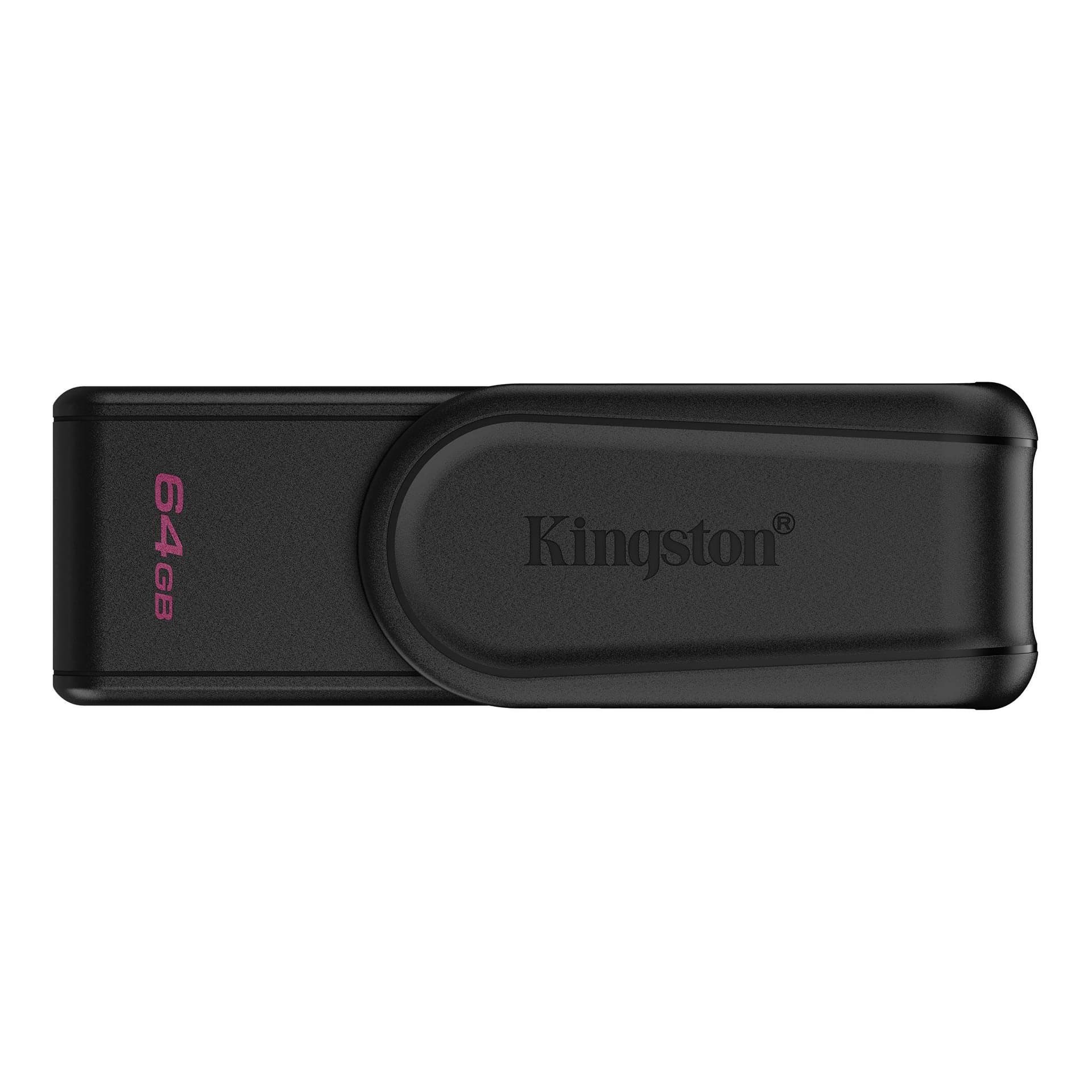 Pen Drive Kingston DataTraveler Exodia S 64GB USB 3.2 Gen1 Preta