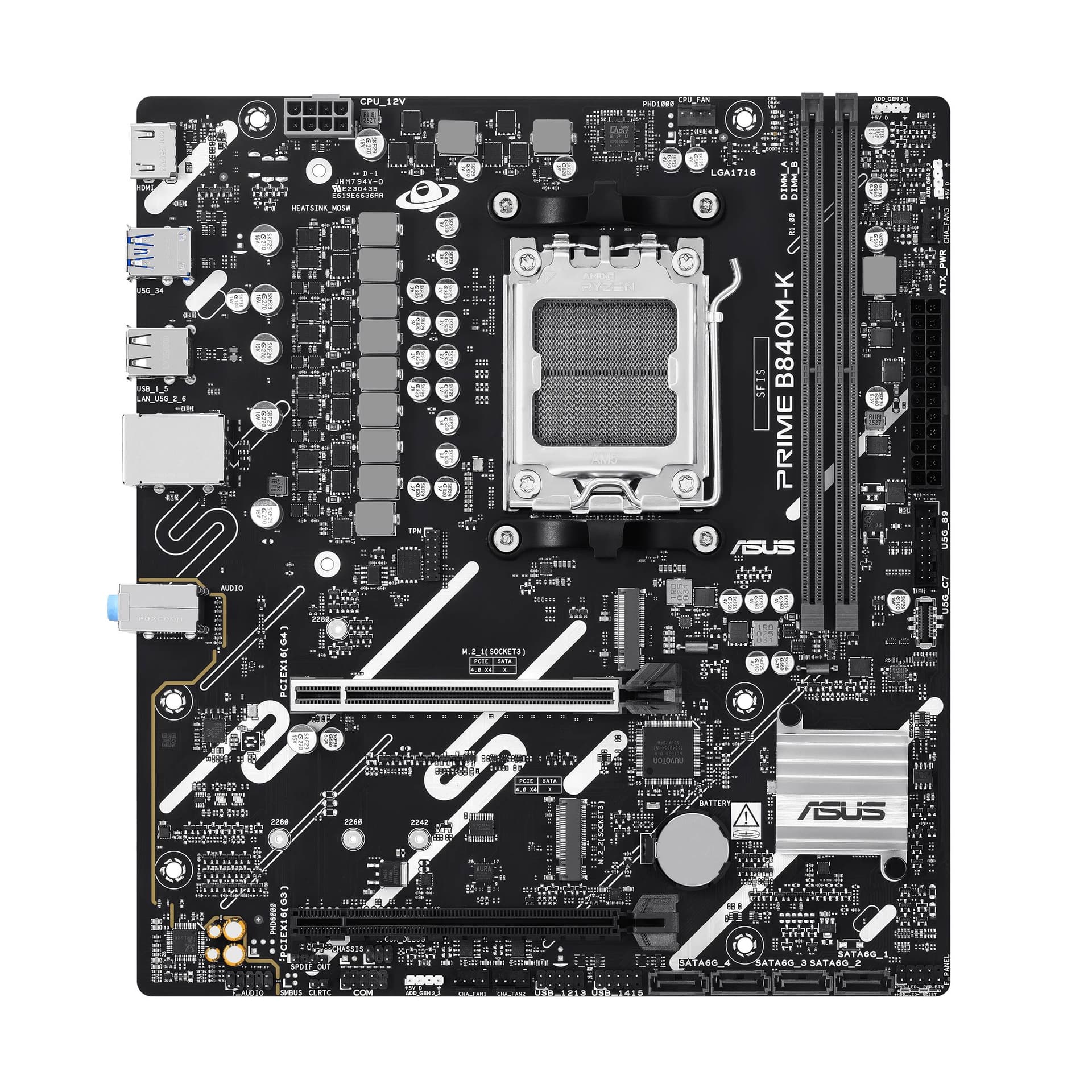 Motherboard Micro-ATX Asus Prime B840M-K SktAM5