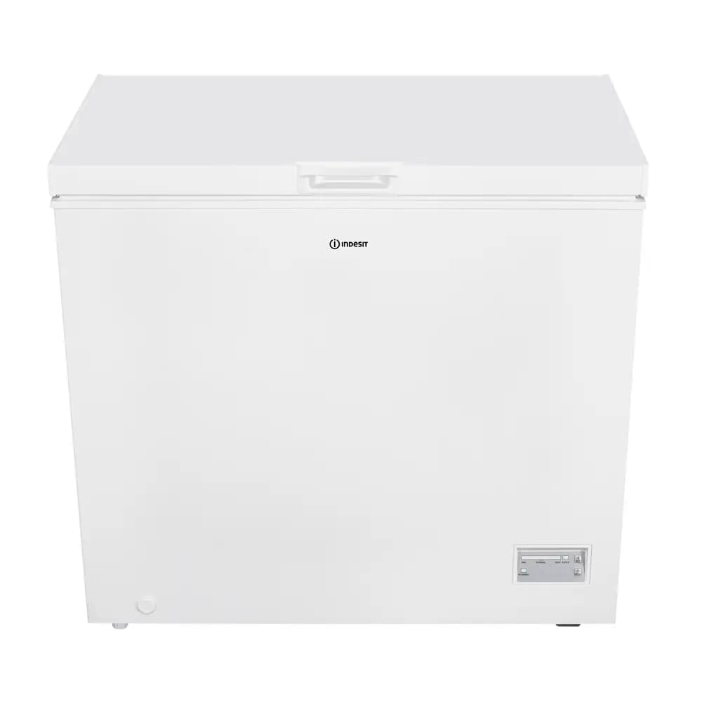 Arca Horizontal de Livre Instalação Indesit INCF 1984 E 198 Litros Estático E Branca