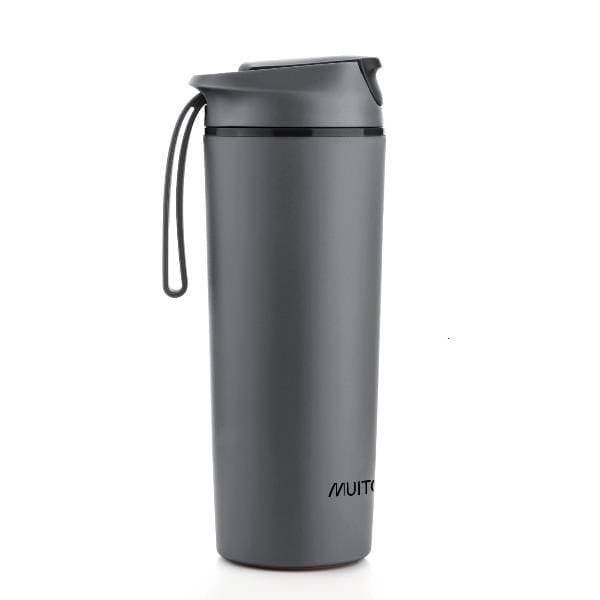 Copo de Transporte com Ventosa Muitomas 450ML Preto