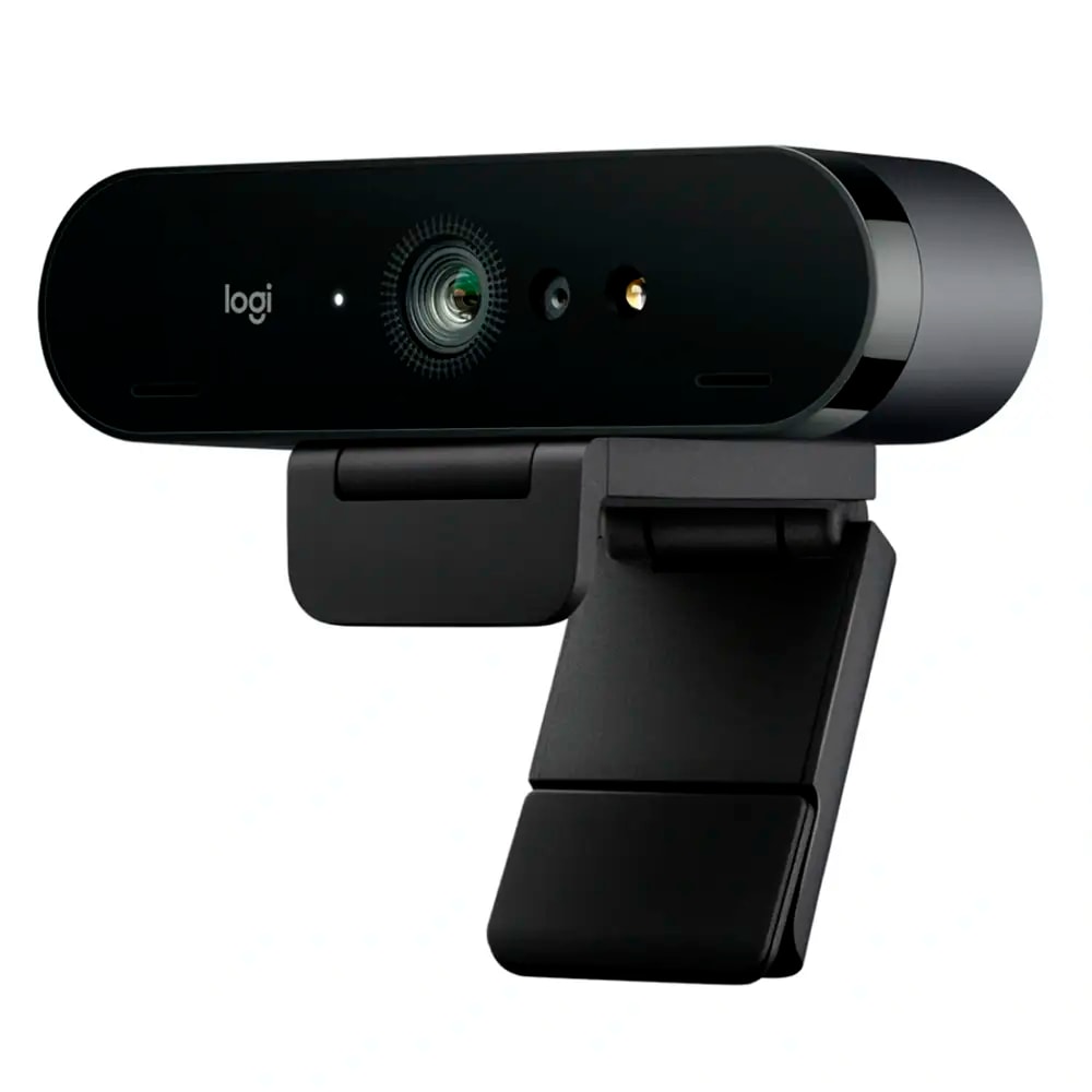 Webcam Logitech Brio 4K UHD USB-C Preta