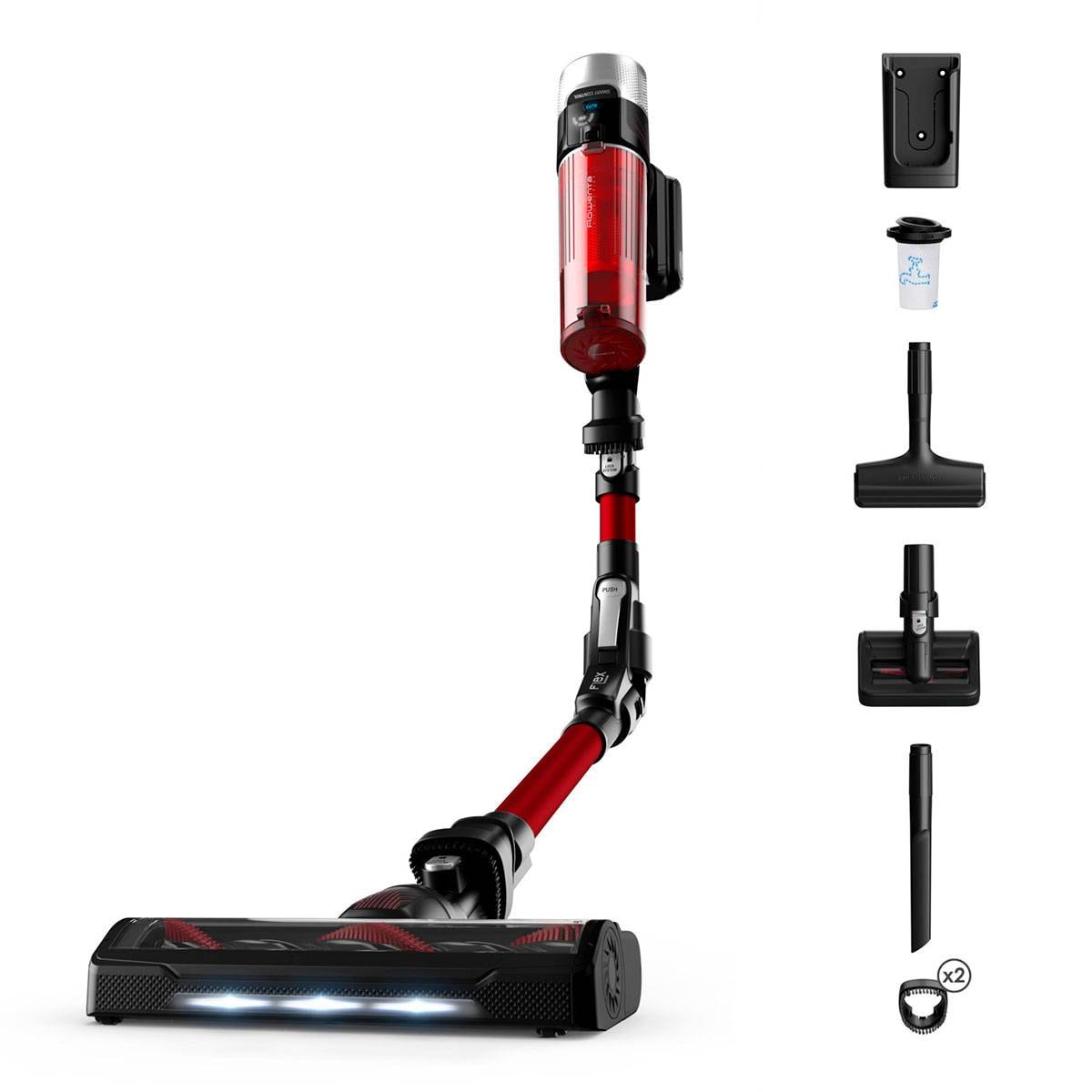 Aspirador Vertical Rowenta RH2079WO X-Force Flex 9.60 Animal Care 0.44L 16V