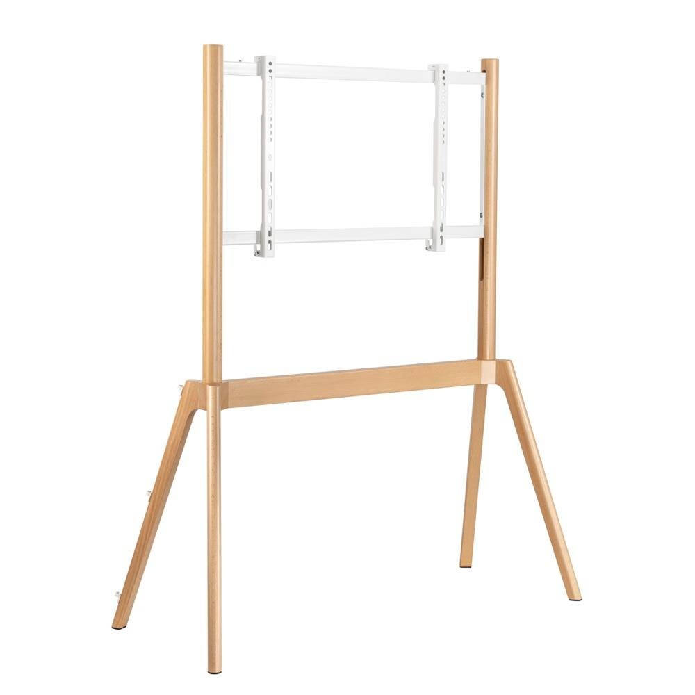 Suporte de Chão Amovível Napofix FM600F TV Stand 49" a 75" Madeira