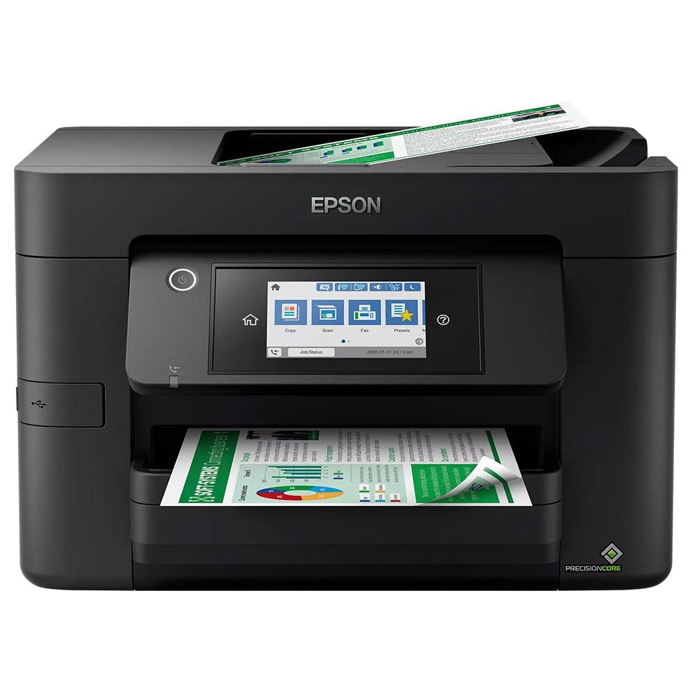 Impressora Jato de Tinta Epson WorkForce Pro WF-4820DWF (Impressão, Cópia, Digitalização, Fax), Duplex Auto, Wireless