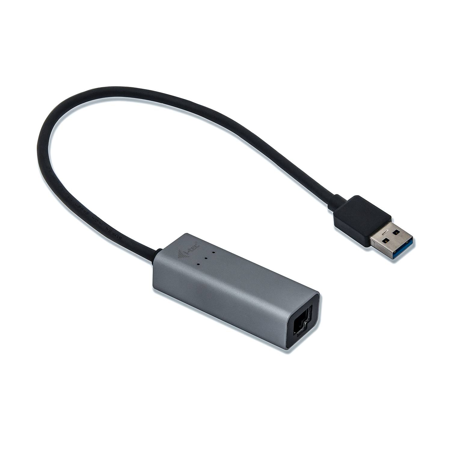 Adaptador de Rede i-tec U3METALGLAN USB 3.0 p/ RJ45 Metal Gigabit Ethernet Adapter