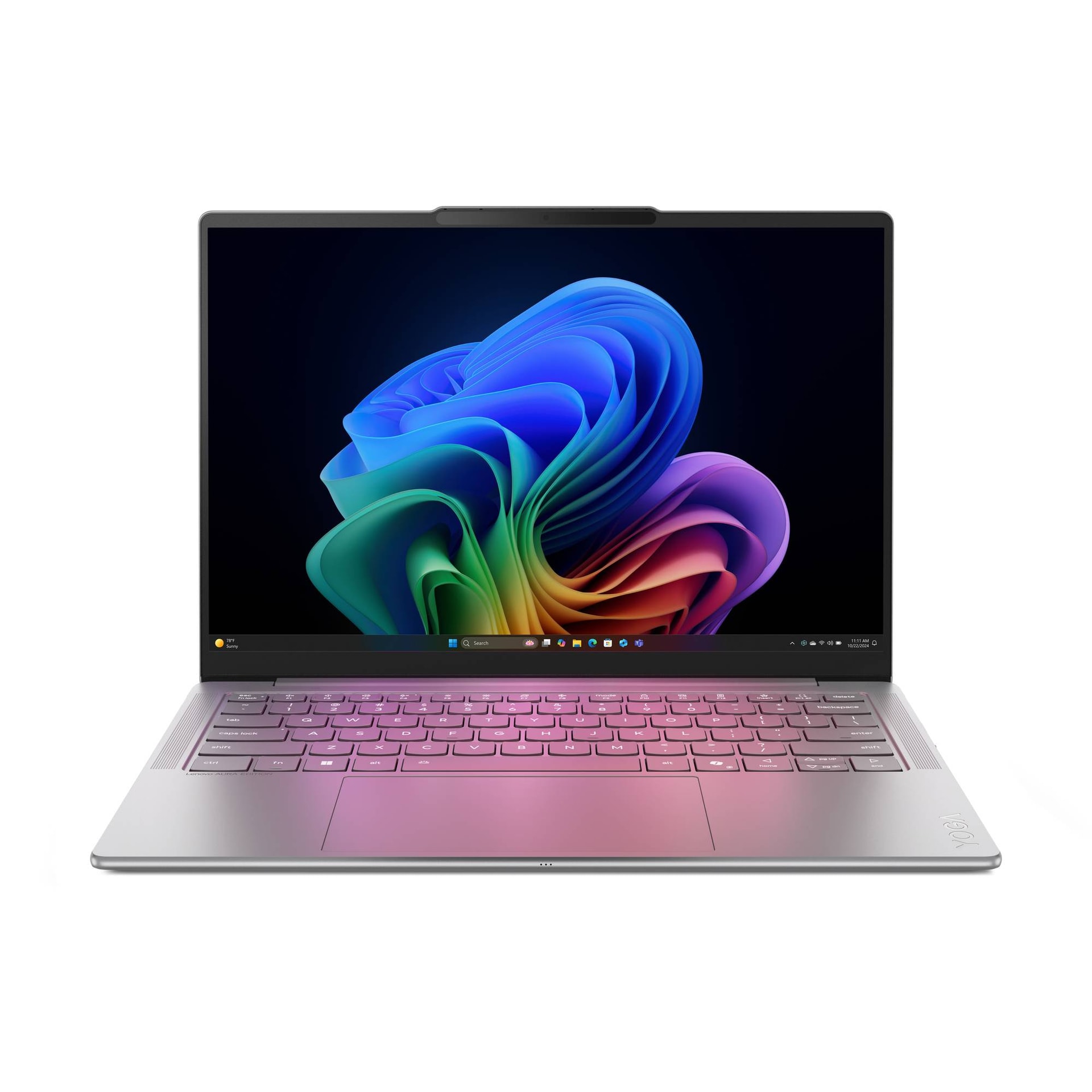 Portátil Lenovo Yoga Slim 7i (Gen 10) Aura Edition Copilot+ AI 14ILL10-564 14" Luna Grey