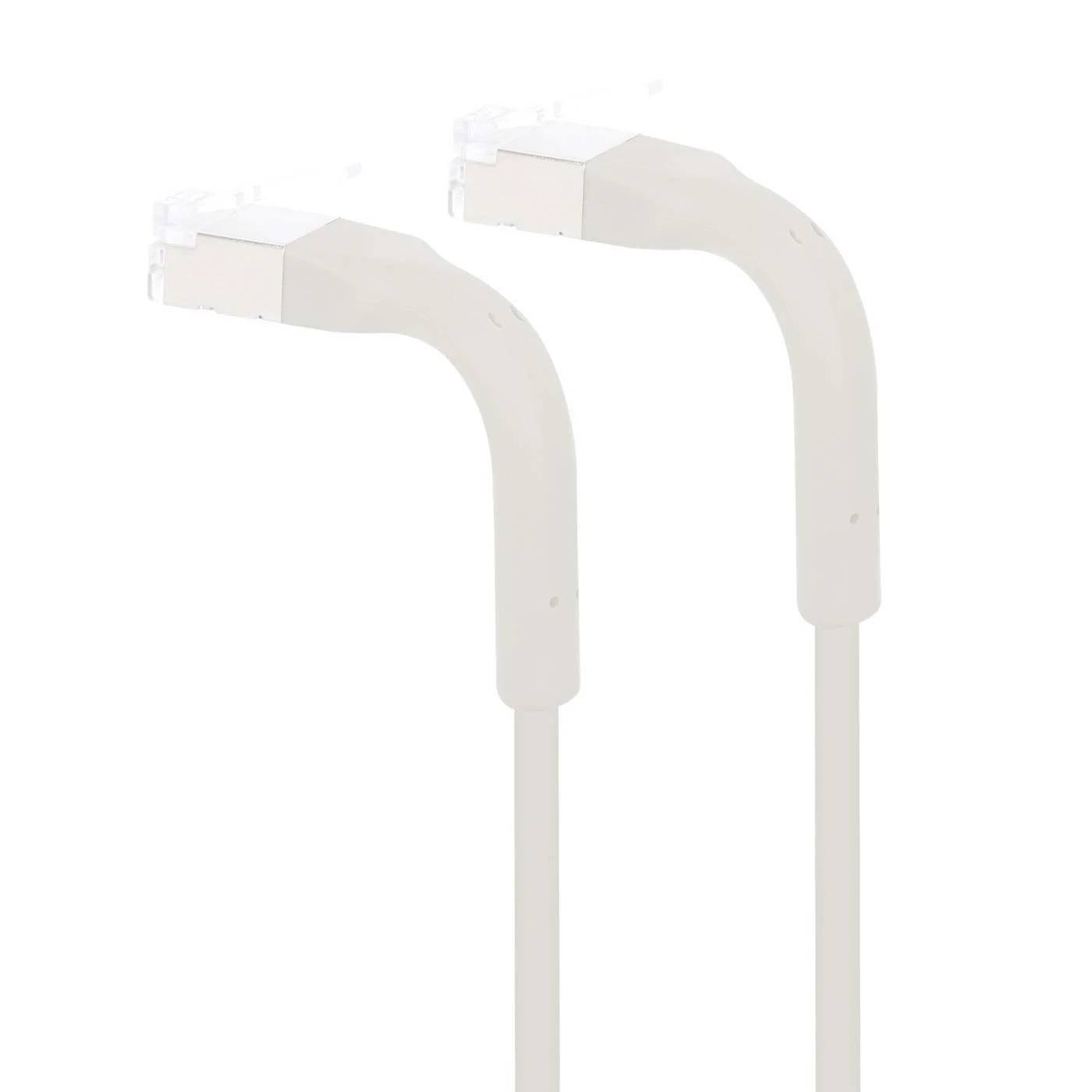 Cabo de Rede Ewent IM1317 CAT.6a U/FTP Slim Flexível 100% Cobre 1m Branco